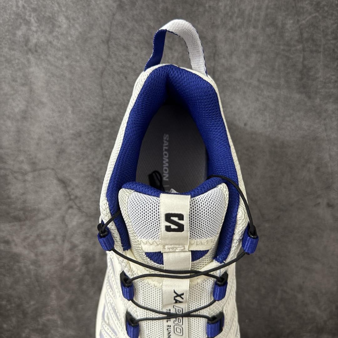 SALOMON XA Pro 3D 白紫 萨洛蒙潮流越野机能户外功能鞋原纸板楦头开发 原厂特供网布配套加