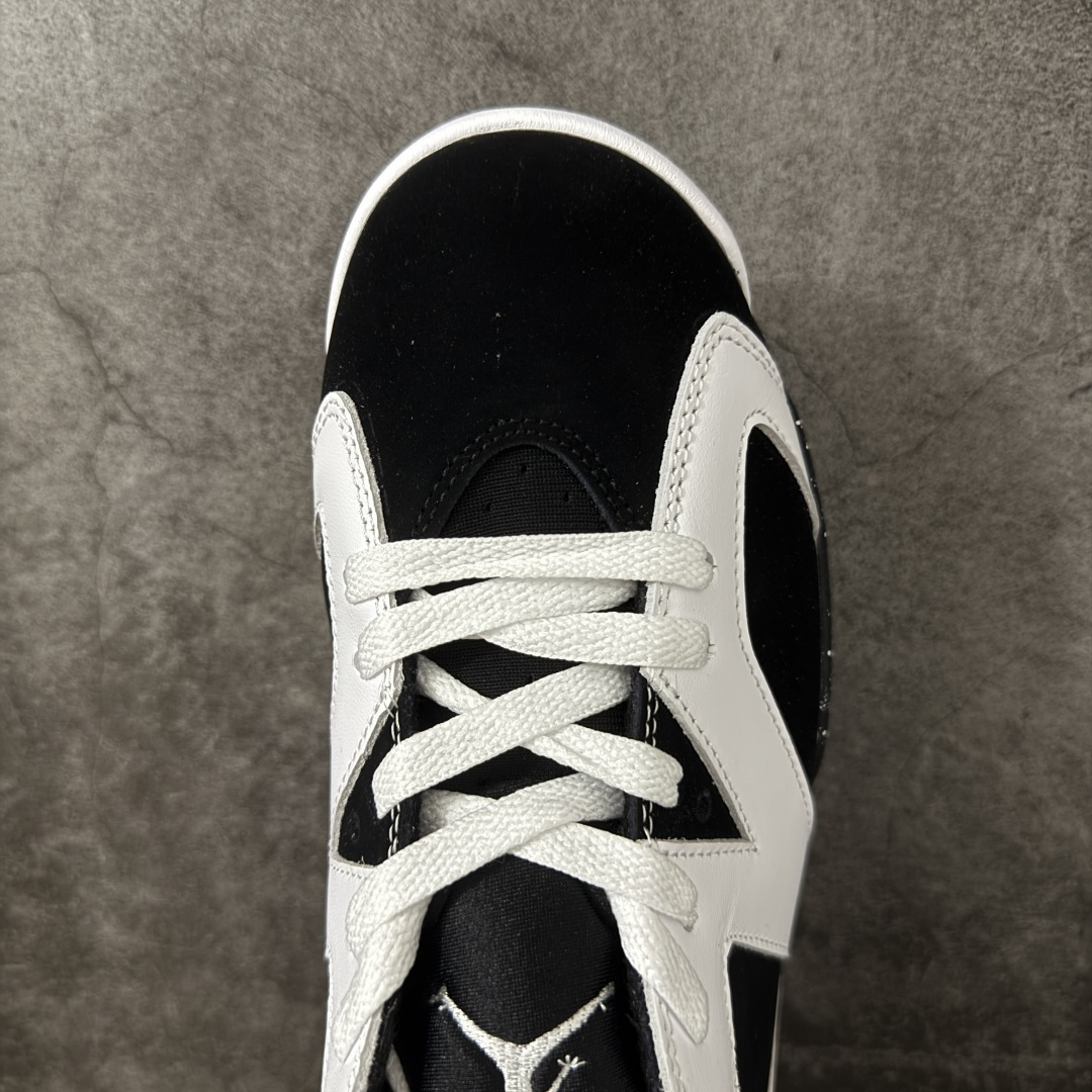 图片[5]-【XP纯原】Air Jordan AJ6 Retro 奥利奥黑白 CT8529-108 原楦原纸板开发 采购原厂皮料 原厂定型 后跟完美效果 到手可心比对发售原鞋 上脚百分百充当正品驾驭 真正原装公司级完美鞋型 一切细节实拍所见所得 纸板中底、钢印 完美版型 一应俱全外贸专供 发国外寄售可稳妥充正操作 尺码：40 40.5 41 42 42.5 43 44 44.5 45 46 47.5 48.5-选品中心