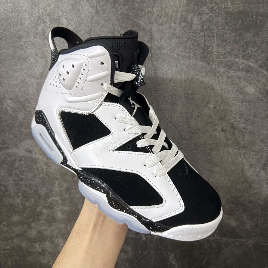 图片[3]-【XP纯原】Air Jordan AJ6 Retro 奥利奥黑白 CT8529-108 原楦原纸板开发 采购原厂皮料 原厂定型 后跟完美效果 到手可心比对发售原鞋 上脚百分百充当正品驾驭 真正原装公司级完美鞋型 一切细节实拍所见所得 纸板中底、钢印 完美版型 一应俱全外贸专供 发国外寄售可稳妥充正操作 尺码：40 40.5 41 42 42.5 43 44 44.5 45 46 47.5 48.5-选品中心