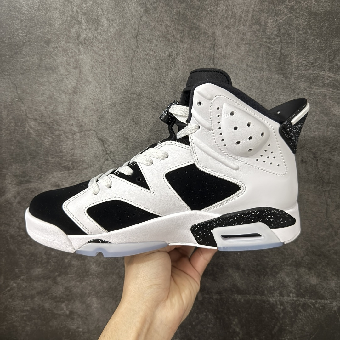 图片[2]-【XP纯原】Air Jordan AJ6 Retro 奥利奥黑白 CT8529-108 原楦原纸板开发 采购原厂皮料 原厂定型 后跟完美效果 到手可心比对发售原鞋 上脚百分百充当正品驾驭 真正原装公司级完美鞋型 一切细节实拍所见所得 纸板中底、钢印 完美版型 一应俱全外贸专供 发国外寄售可稳妥充正操作 尺码：40 40.5 41 42 42.5 43 44 44.5 45 46 47.5 48.5-选品中心
