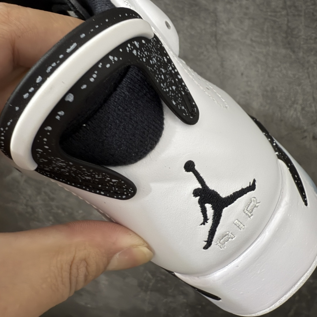 图片[2]-【XP纯原】Air Jordan AJ6 Retro 奥利奥黑白 CT8529-108 原楦原纸板开发 采购原厂皮料 原厂定型 后跟完美效果 到手可心比对发售原鞋 上脚百分百充当正品驾驭 真正原装公司级完美鞋型 一切细节实拍所见所得 纸板中底、钢印 完美版型 一应俱全外贸专供 发国外寄售可稳妥充正操作 尺码：40 40.5 41 42 42.5 43 44 44.5 45 46 47.5 48.5-选品中心