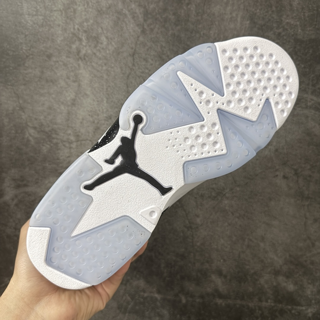 图片[9]-【XP纯原】Air Jordan AJ6 Retro 奥利奥黑白 CT8529-108 原楦原纸板开发 采购原厂皮料 原厂定型 后跟完美效果 到手可心比对发售原鞋 上脚百分百充当正品驾驭 真正原装公司级完美鞋型 一切细节实拍所见所得 纸板中底、钢印 完美版型 一应俱全外贸专供 发国外寄售可稳妥充正操作 尺码：40 40.5 41 42 42.5 43 44 44.5 45 46 47.5 48.5-选品中心