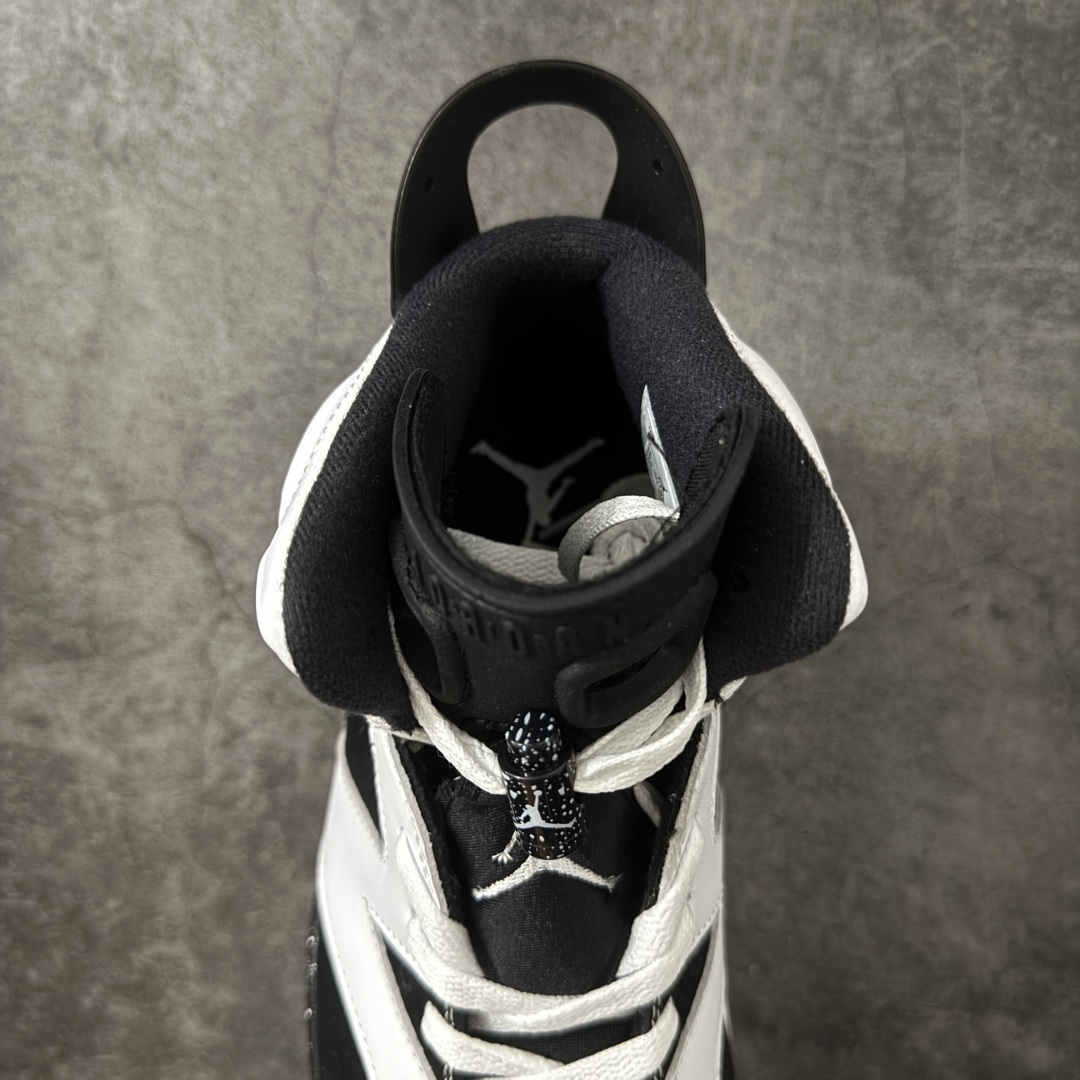 图片[8]-【XP纯原】Air Jordan AJ6 Retro 奥利奥黑白 CT8529-108 原楦原纸板开发 采购原厂皮料 原厂定型 后跟完美效果 到手可心比对发售原鞋 上脚百分百充当正品驾驭 真正原装公司级完美鞋型 一切细节实拍所见所得 纸板中底、钢印 完美版型 一应俱全外贸专供 发国外寄售可稳妥充正操作 尺码：40 40.5 41 42 42.5 43 44 44.5 45 46 47.5 48.5-选品中心