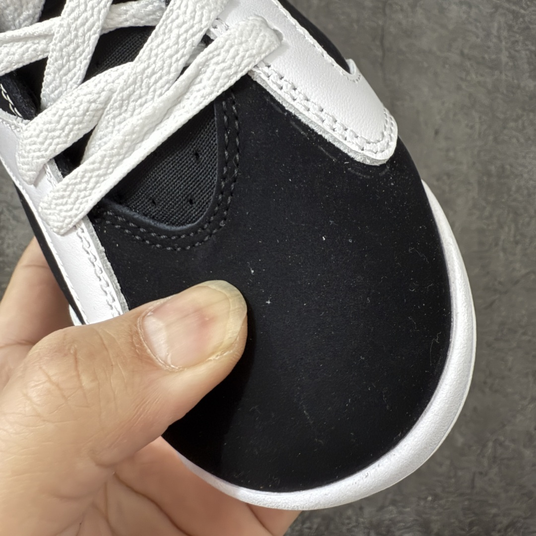 图片[6]-【XP纯原】Air Jordan AJ6 Retro 奥利奥黑白 CT8529-108 原楦原纸板开发 采购原厂皮料 原厂定型 后跟完美效果 到手可心比对发售原鞋 上脚百分百充当正品驾驭 真正原装公司级完美鞋型 一切细节实拍所见所得 纸板中底、钢印 完美版型 一应俱全外贸专供 发国外寄售可稳妥充正操作 尺码：40 40.5 41 42 42.5 43 44 44.5 45 46 47.5 48.5-选品中心