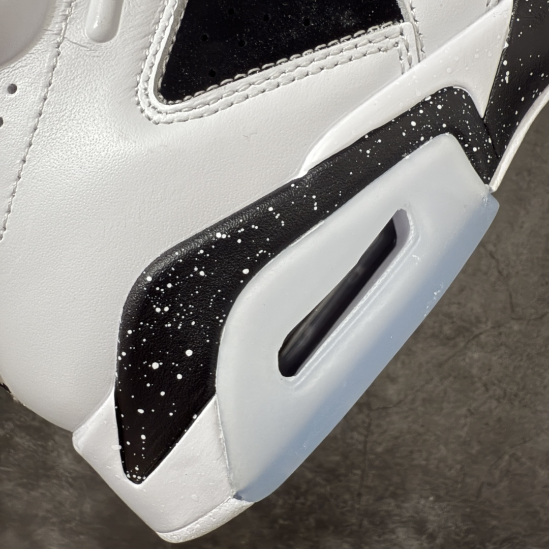 图片[3]-【XP纯原】Air Jordan AJ6 Retro 奥利奥黑白 CT8529-108 原楦原纸板开发 采购原厂皮料 原厂定型 后跟完美效果 到手可心比对发售原鞋 上脚百分百充当正品驾驭 真正原装公司级完美鞋型 一切细节实拍所见所得 纸板中底、钢印 完美版型 一应俱全外贸专供 发国外寄售可稳妥充正操作 尺码：40 40.5 41 42 42.5 43 44 44.5 45 46 47.5 48.5-选品中心