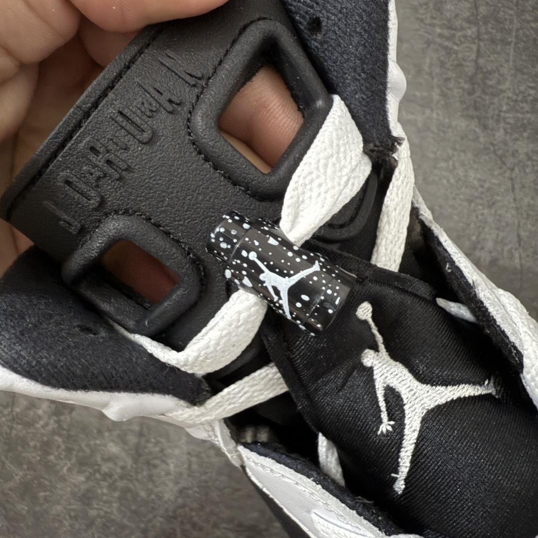 图片[7]-【XP纯原】Air Jordan AJ6 Retro 奥利奥黑白 CT8529-108 原楦原纸板开发 采购原厂皮料 原厂定型 后跟完美效果 到手可心比对发售原鞋 上脚百分百充当正品驾驭 真正原装公司级完美鞋型 一切细节实拍所见所得 纸板中底、钢印 完美版型 一应俱全外贸专供 发国外寄售可稳妥充正操作 尺码：40 40.5 41 42 42.5 43 44 44.5 45 46 47.5 48.5-选品中心