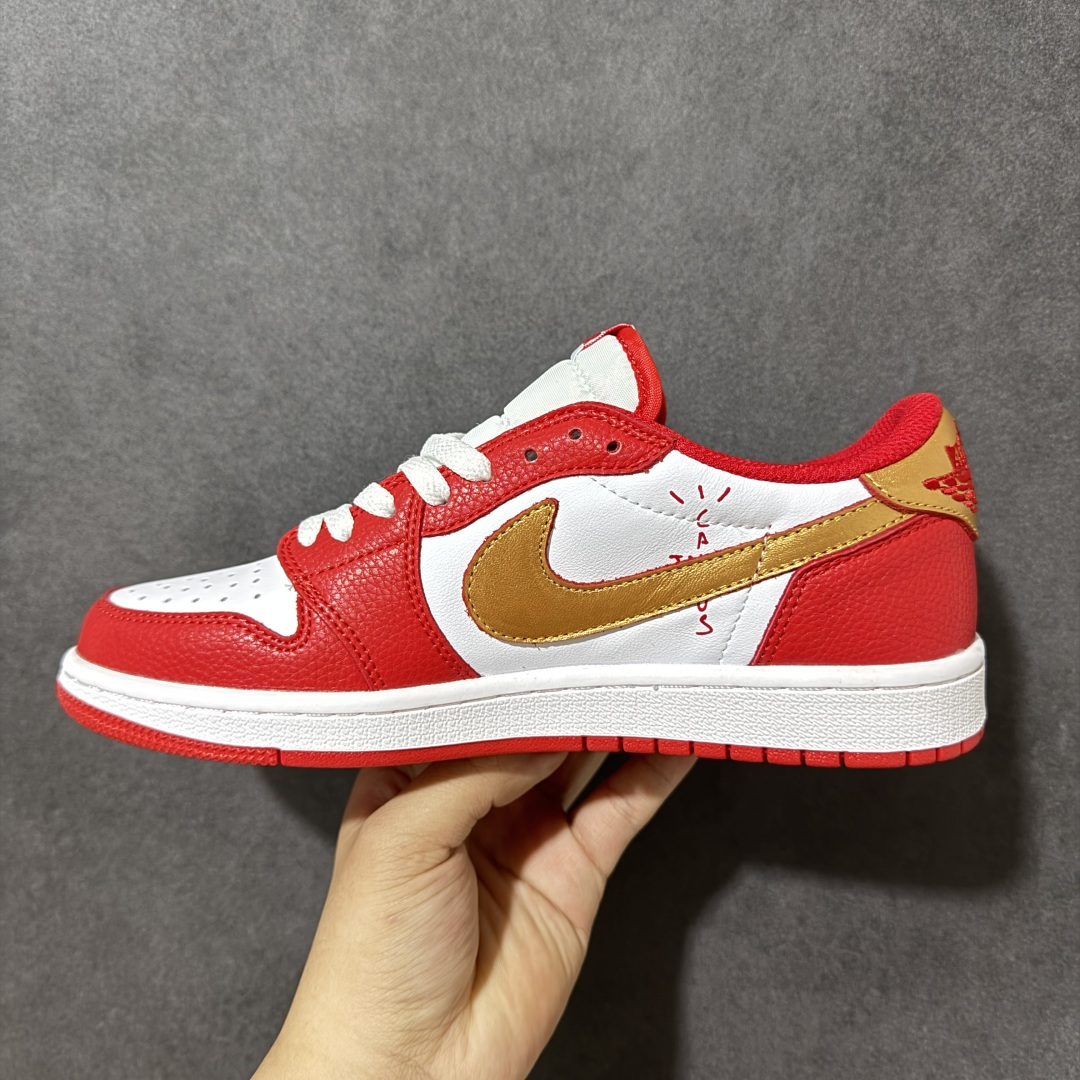 图片[2]-【公司级】Nike Air Jordan 1 x Travis Scott AJ1倒勾 乔一倒钩 ‘DIY’定制 耐克 低帮文化篮球鞋 完美品质出货 细节如图所示 鞋面切割工整 冲孔整齐干净 中底拉帮线 整体清洁度非常好 货号：DM7866-904 尺码：36 36.5 37.5 38 38.5 39 40 40.5 41 42 42.5 43 44 45 46-选品中心