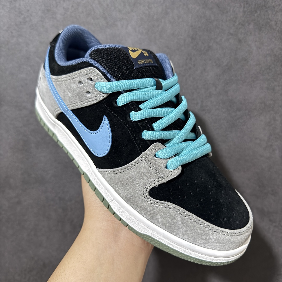 图片[3]-Nike Dunk SB “Dust Noir” 雾灰蓝 黑蓝 性价比天花板 极力推荐 原装头层材料 独家版型蒸餾加工帶來的是更好的视觉和脚感体验大厂纯原品质出货 清洁度 电绣工艺 皮料切割干净无任何毛边 细节完美 货号：HF3063 002 尺码：36 36.5 37.5 38 38.5 39 40 40.5 41 42 42.5 43 44 44.5 45 46-选品中心