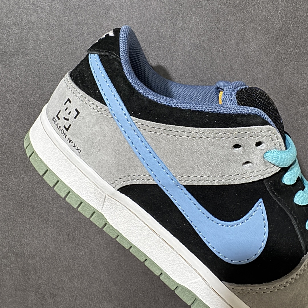 图片[7]-Nike Dunk SB “Dust Noir” 雾灰蓝 黑蓝 性价比天花板 极力推荐 原装头层材料 独家版型蒸餾加工帶來的是更好的视觉和脚感体验大厂纯原品质出货 清洁度 电绣工艺 皮料切割干净无任何毛边 细节完美 货号：HF3063 002 尺码：36 36.5 37.5 38 38.5 39 40 40.5 41 42 42.5 43 44 44.5 45 46-选品中心