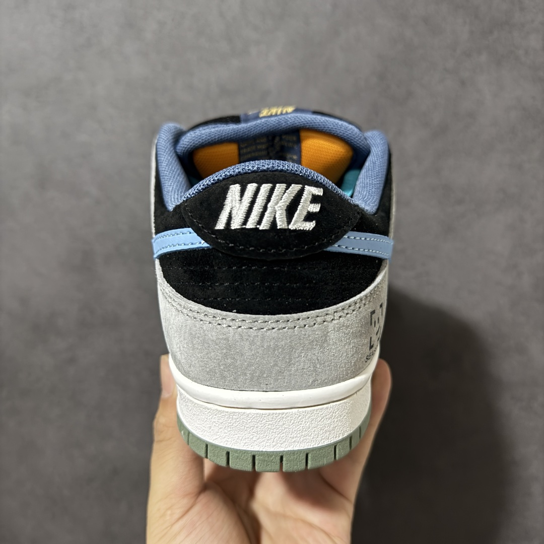 图片[4]-Nike Dunk SB “Dust Noir” 雾灰蓝 黑蓝 性价比天花板 极力推荐 原装头层材料 独家版型蒸餾加工帶來的是更好的视觉和脚感体验大厂纯原品质出货 清洁度 电绣工艺 皮料切割干净无任何毛边 细节完美 货号：HF3063 002 尺码：36 36.5 37.5 38 38.5 39 40 40.5 41 42 42.5 43 44 44.5 45 46-选品中心