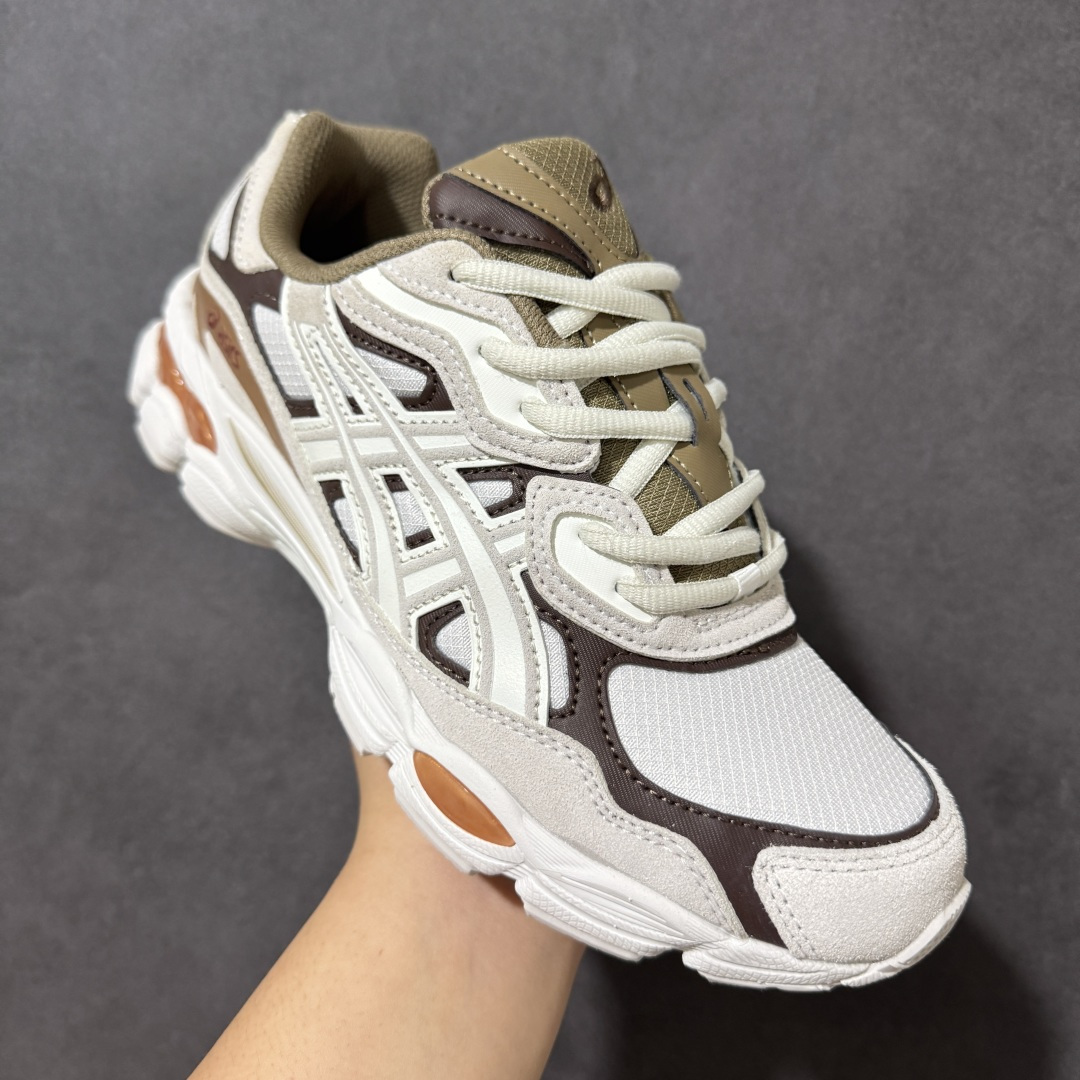 图片[3]-【公司级】Asics Gel-NYC 亚瑟士运动休闲透气专业跑鞋 1203A739-251   鞋面采用反绒皮与网布拼接 透气舒适兼具休闲时尚 结合简明的配色 展现品牌的传承及引领复古流行的主题 虎爪造型的LOGO  #鞋身稳定包裹系统 支撑鞋身 经典宽大鞋型配备防偏移设计提升包裹性 穿着舒适鞋面透气孔设计 提供透气性  尺码：36 37 37.5 38 39 39.5 40 40.5 41.5 42 42.5 43.5 44 45 46 47-选品中心