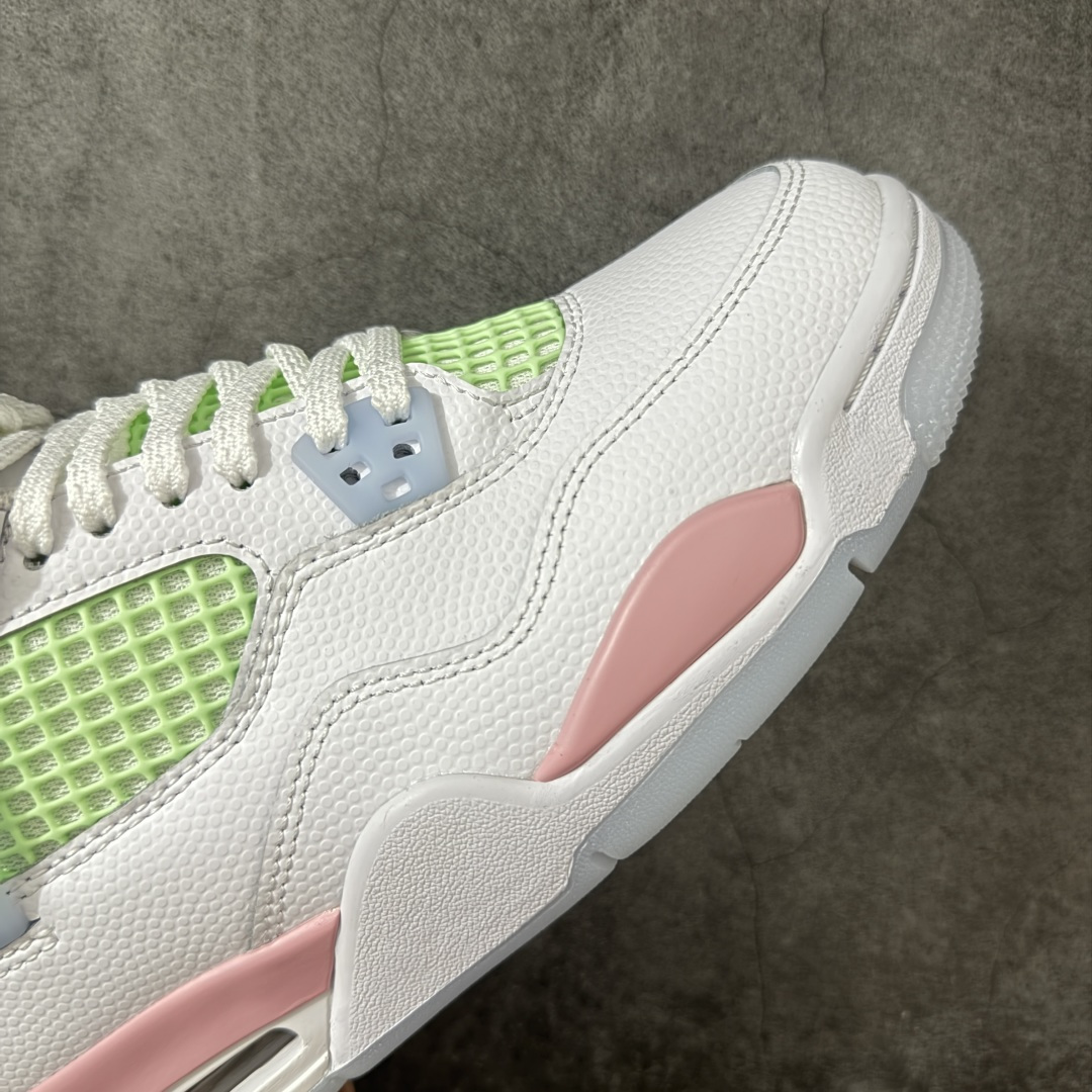 图片[6]-【新DT版】Air Jordan AJ4 Retro Valentine\’s Day 情人节彩蛋 IB7068-100 原厂头层皮料 全新升级改良 原鞋原楦原纸板同源开发 完美呈现乔4的版型 内侧正确双色网格 还原细节 正确气垫颜色 正确网格工艺 正确拉帮工艺 全鞋原装材料制作 原档案原模具打造 支持全方位与正品对比 尺码：35.5 36 36.5 37.5 38 38.5 39 40-选品中心