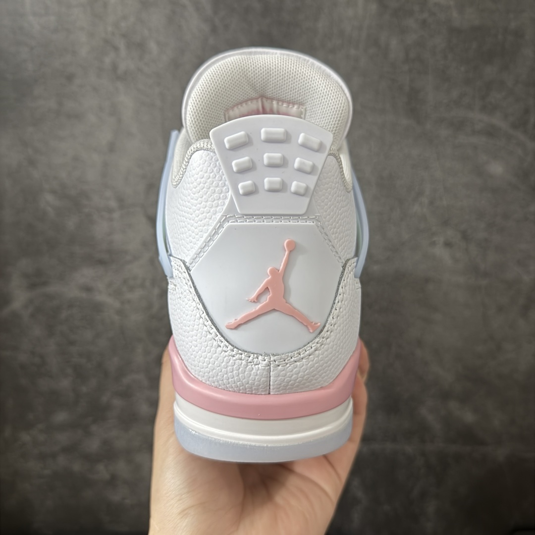 图片[4]-【新DT版】Air Jordan AJ4 Retro Valentine\’s Day 情人节彩蛋 IB7068-100 原厂头层皮料 全新升级改良 原鞋原楦原纸板同源开发 完美呈现乔4的版型 内侧正确双色网格 还原细节 正确气垫颜色 正确网格工艺 正确拉帮工艺 全鞋原装材料制作 原档案原模具打造 支持全方位与正品对比 尺码：35.5 36 36.5 37.5 38 38.5 39 40-选品中心