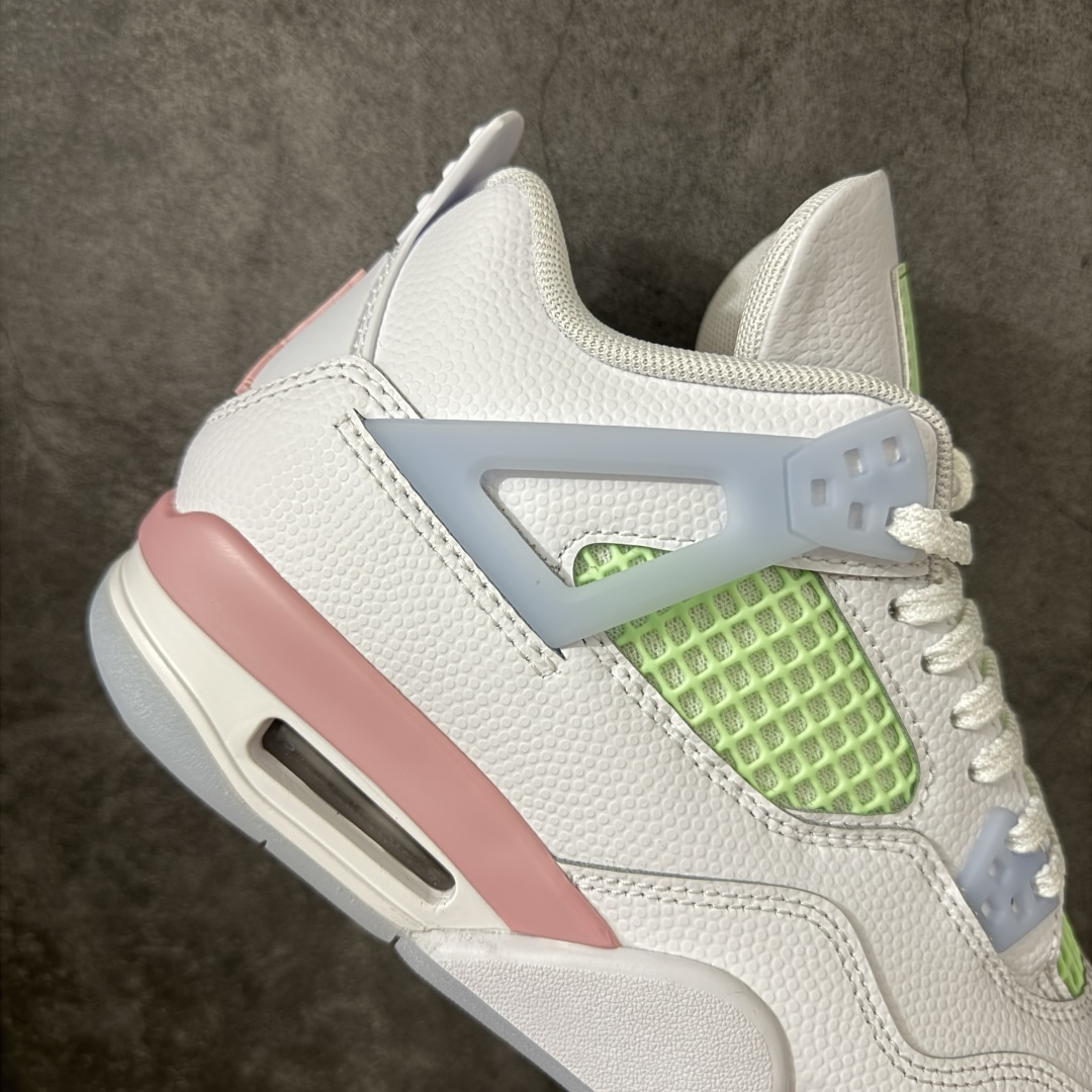 图片[7]-【新DT版】Air Jordan AJ4 Retro Valentine\’s Day 情人节彩蛋 IB7068-100 原厂头层皮料 全新升级改良 原鞋原楦原纸板同源开发 完美呈现乔4的版型 内侧正确双色网格 还原细节 正确气垫颜色 正确网格工艺 正确拉帮工艺 全鞋原装材料制作 原档案原模具打造 支持全方位与正品对比 尺码：35.5 36 36.5 37.5 38 38.5 39 40-选品中心