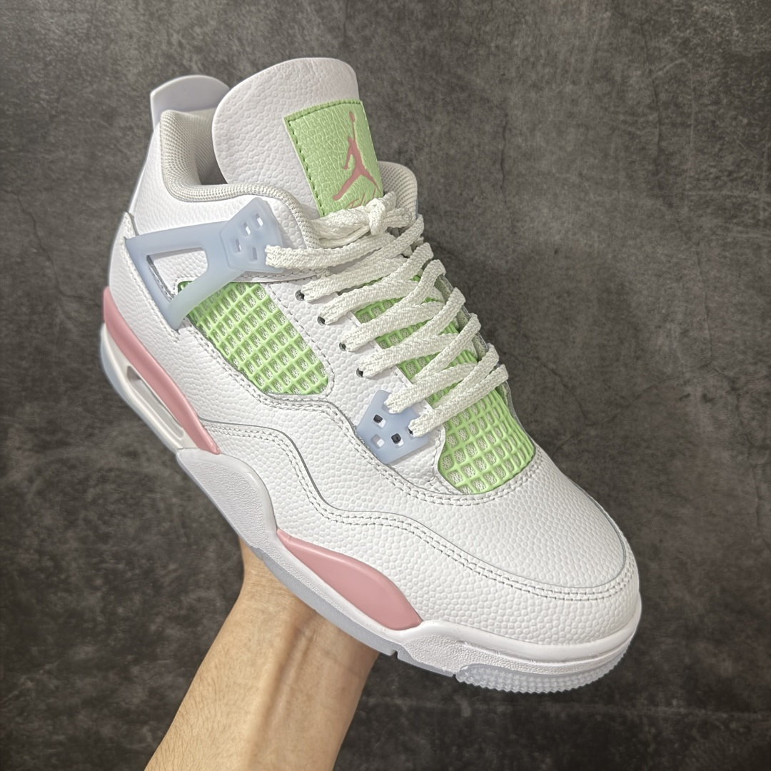 图片[3]-【新DT版】Air Jordan AJ4 Retro Valentine\’s Day 情人节彩蛋 IB7068-100 原厂头层皮料 全新升级改良 原鞋原楦原纸板同源开发 完美呈现乔4的版型 内侧正确双色网格 还原细节 正确气垫颜色 正确网格工艺 正确拉帮工艺 全鞋原装材料制作 原档案原模具打造 支持全方位与正品对比 尺码：35.5 36 36.5 37.5 38 38.5 39 40-选品中心