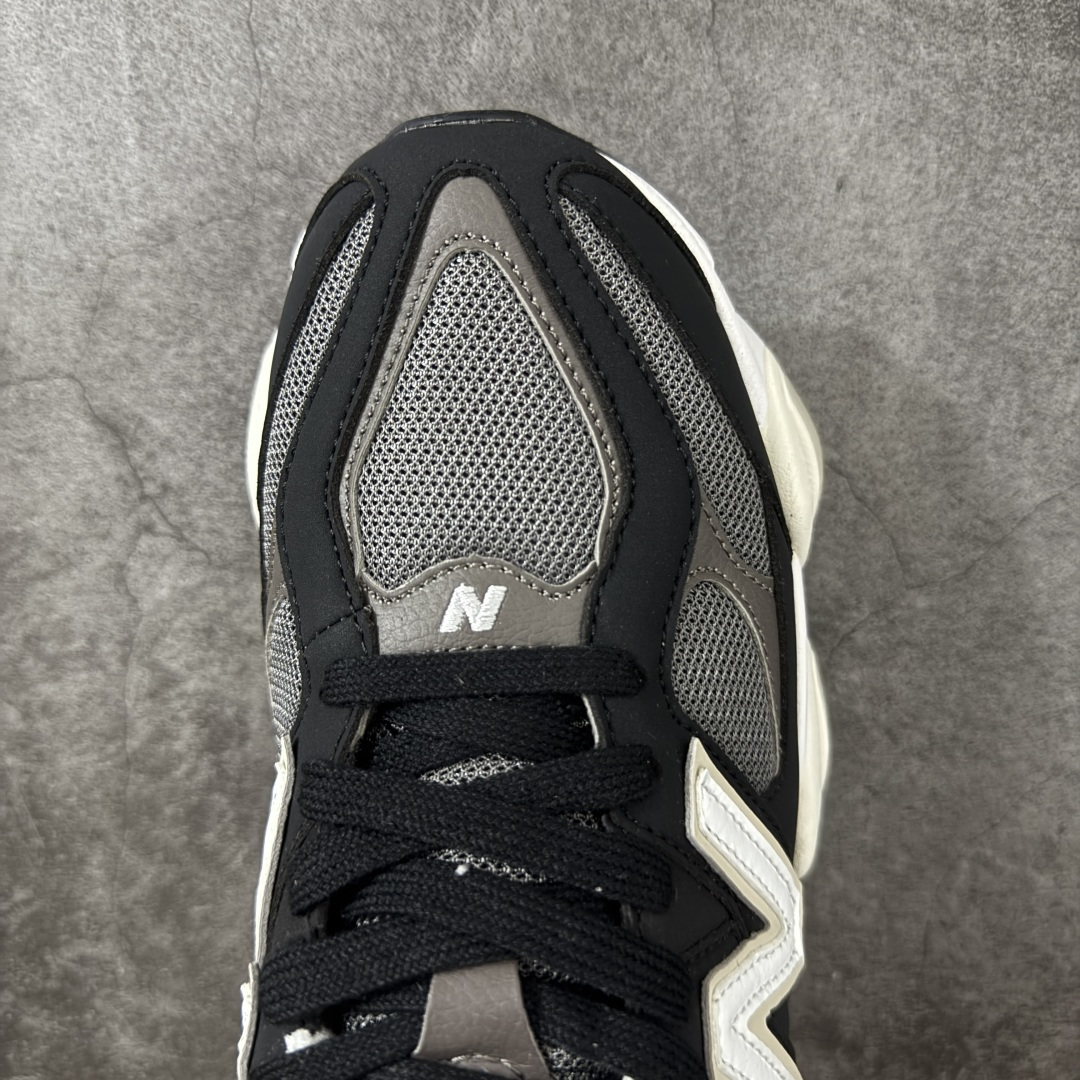 图片[5]-【纯原版】 New Balance NB9060 联名款 复古休闲运动慢跑鞋 U9060510 全套原楦原纸板原厂数据开发 进口三明治网面 原装进口翻毛皮料正确绒感卡色 正确中底拉帮中底网布细节 原厂标裁 带紫光防伪 定制后跟透明水晶模块 冲裁组合 大底贴合程度胶水上色把控完美 整洁度挑战全网艺术家 多道序QC把关品质完善 匠心打造 耗时两个月开发完成 工艺极其复杂难度可想而知 新开独立私模大底 全网唯一正确六层组合大底 高端零售专供产物 尺码：36 37 37.5 38 38.5 39 40 40.5 41 42 42.5 43 44 45 46.5-选品中心