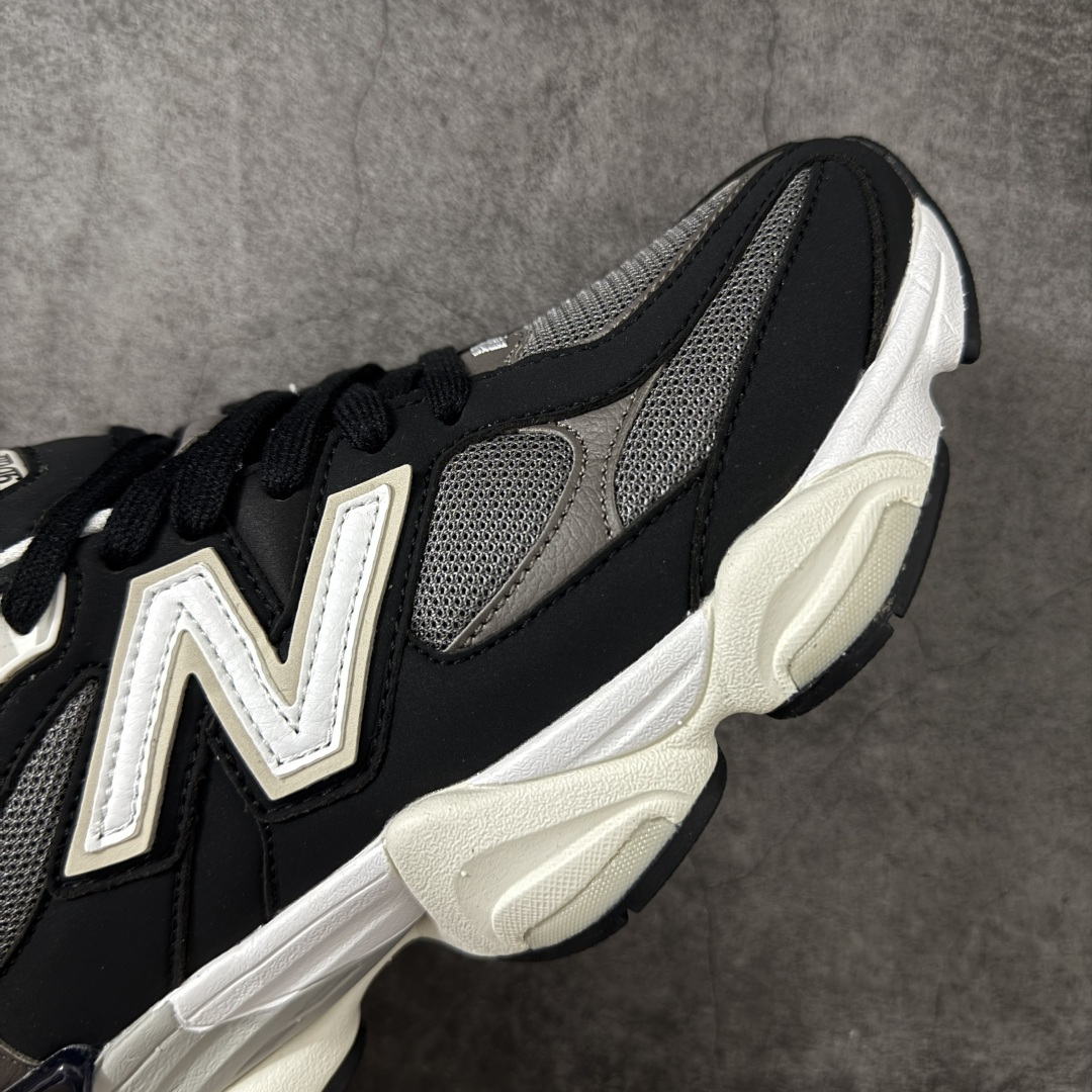 图片[6]-【纯原版】 New Balance NB9060 联名款 复古休闲运动慢跑鞋 U9060510 全套原楦原纸板原厂数据开发 进口三明治网面 原装进口翻毛皮料正确绒感卡色 正确中底拉帮中底网布细节 原厂标裁 带紫光防伪 定制后跟透明水晶模块 冲裁组合 大底贴合程度胶水上色把控完美 整洁度挑战全网艺术家 多道序QC把关品质完善 匠心打造 耗时两个月开发完成 工艺极其复杂难度可想而知 新开独立私模大底 全网唯一正确六层组合大底 高端零售专供产物 尺码：36 37 37.5 38 38.5 39 40 40.5 41 42 42.5 43 44 45 46.5-选品中心