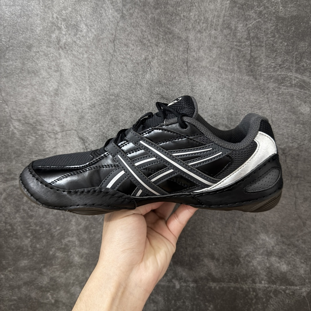 图片[2]-【公司级】ASICS HYPERSYNC 薄底德训鞋 时尚经典透气包裹性轻便低帮生活休闲鞋男女同款 复古黑白 货号：1203A879-021 尺码：36 36.5 37.5 38 38.5 39 40 40.5 41 42 42.5 43 44 44.5 45 46 46.5 47-选品中心