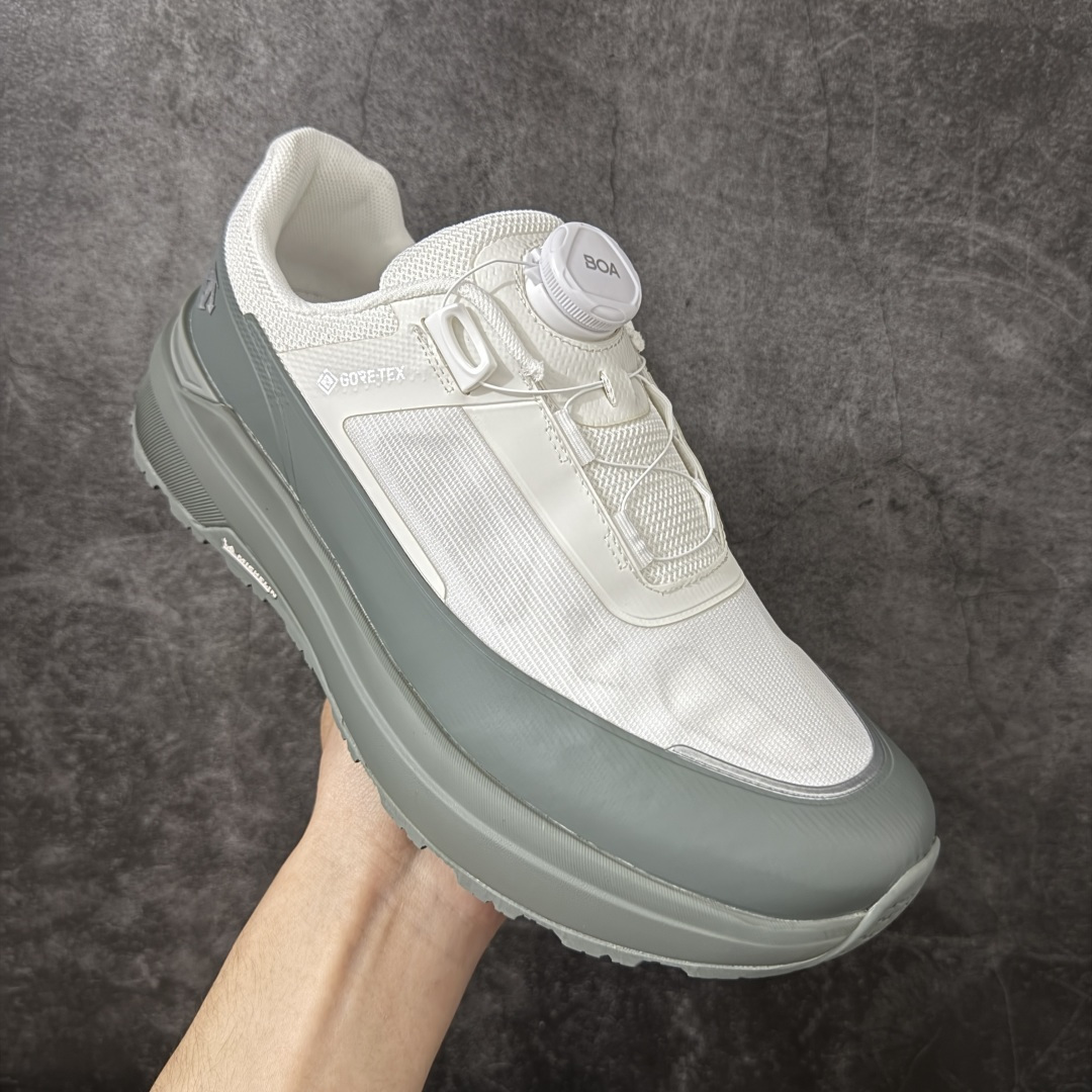 DESCENTE BOA Dualis GTX迪桑特轻盈缓震皮鞋面时尚休闲运动覆盖防水男子越野跑鞋官方同