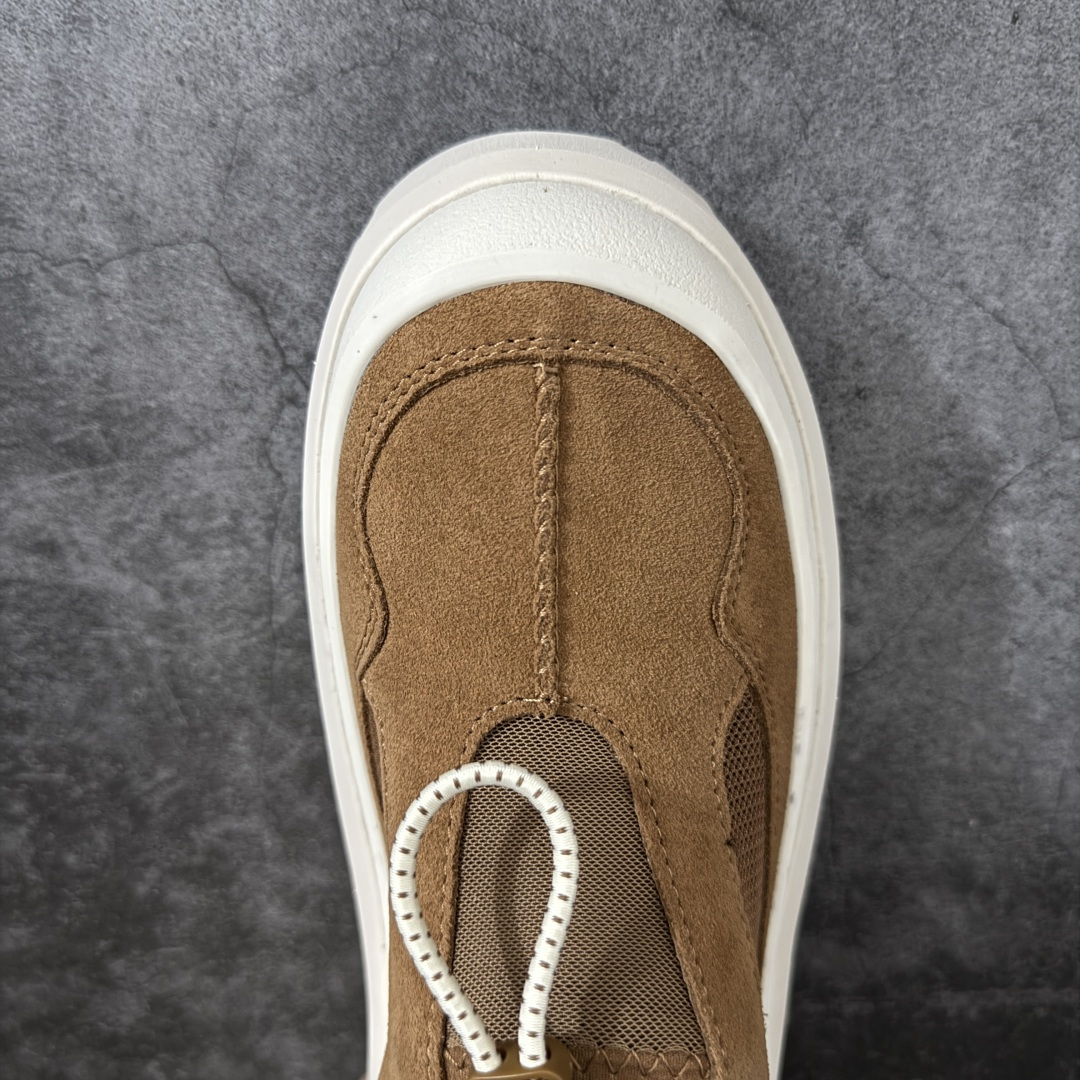 UGG Heritage Utility 牛剖层革 百搭圆头 低帮 生活休闲鞋 男女同款 米棕色 十年品
