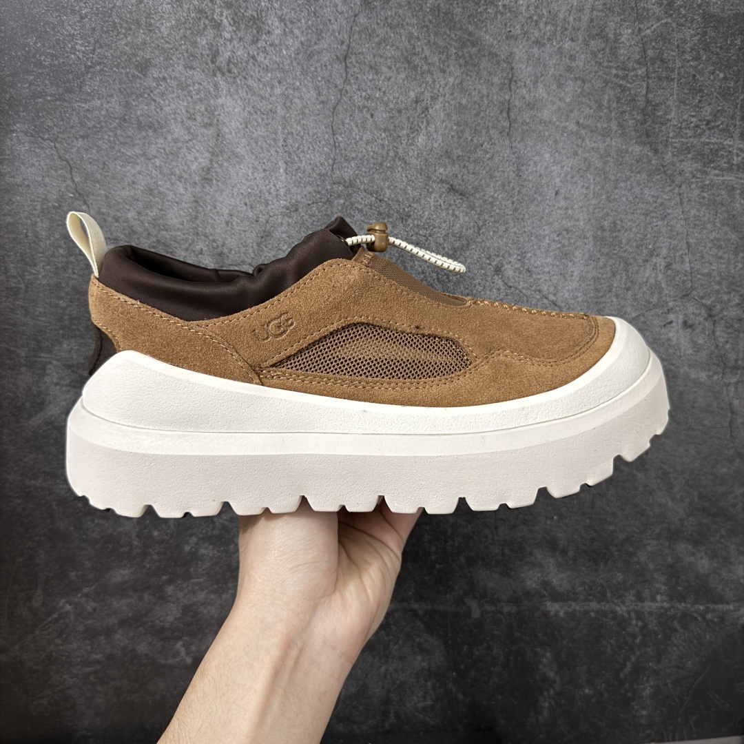 【纯原H版】UGG Heritage Utility 牛剖层革 百搭圆头 低帮 生活休闲鞋 男女同款 米棕色 1174995 十年品牌制鞋代工厂生产线出品 注重每一处细节 完全遵循ZP工艺流程打造 尺码：35 36 37 38 39 40 41 42 43 44 45-选品中心
