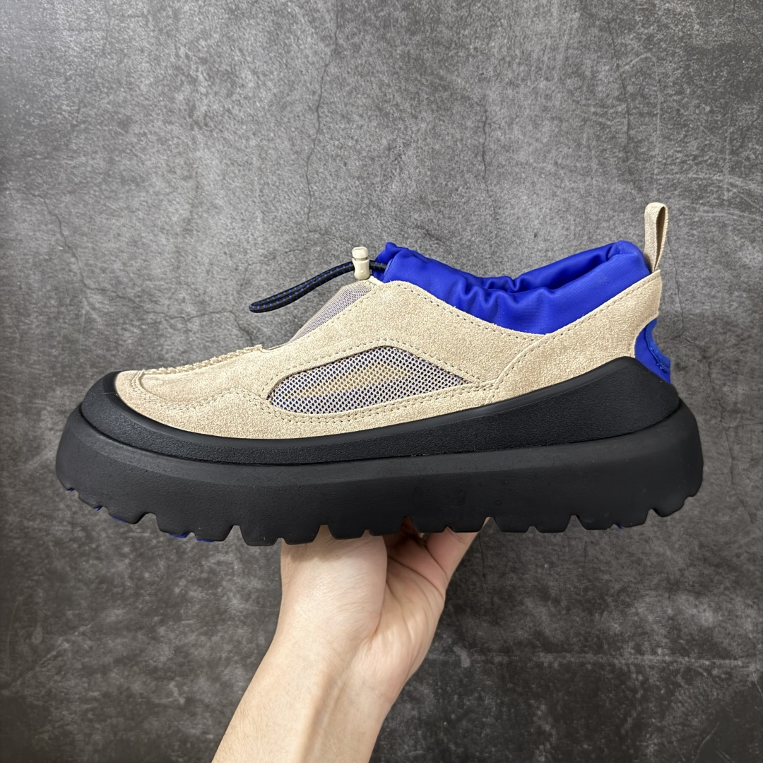 UGG Heritage Utility 牛剖层革 百搭圆头 低帮 生活休闲鞋 男女同款 黑棕色 十年品