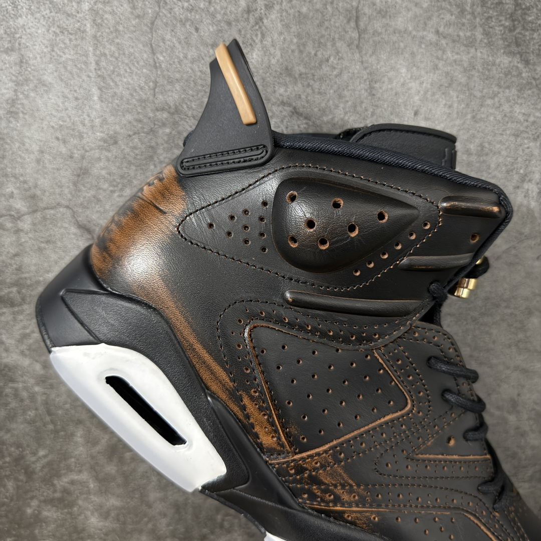 黑色玄武 黑铜Jordan Air Jordan 6 Xuan Wu 玄武 舒适贴合 精致奢华 回 黑色