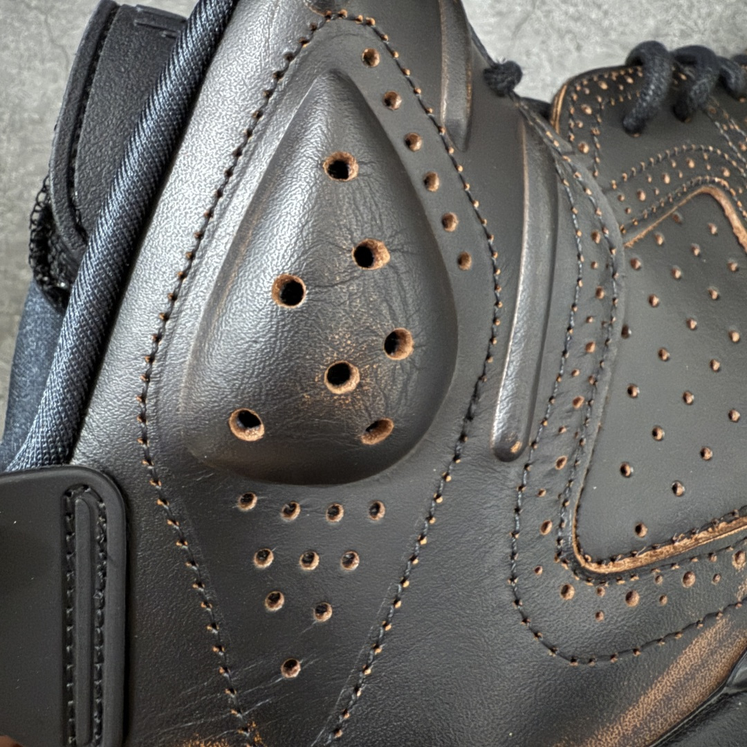 黑色玄武 黑铜Jordan Air Jordan 6 Xuan Wu 玄武 舒适贴合 精致奢华 回 黑色