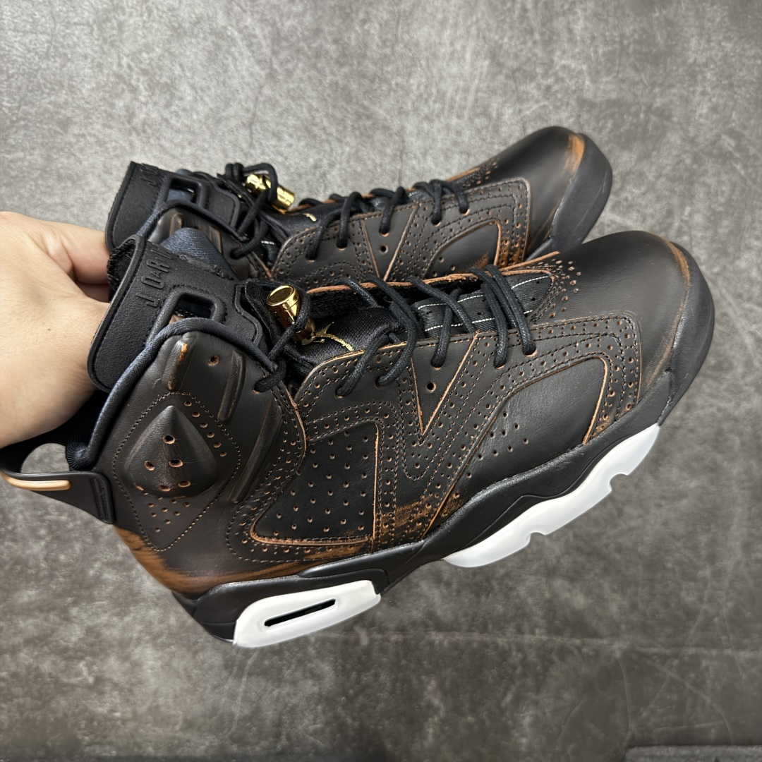 黑色玄武 黑铜Jordan Air Jordan 6 Xuan Wu 玄武 舒适贴合 精致奢华 回 黑色
