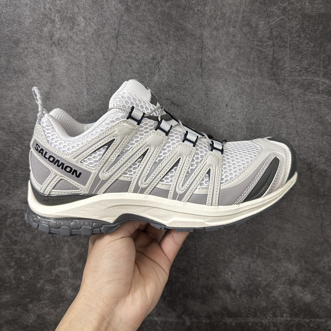 【纯原版】SALOMON 萨洛蒙 XA PRO 3D 户外运动 网布减震防滑透气 低帮跑步鞋 男女同款 492672 全新品质 巅峰之作 所有配色均购物原版拆解1：1开发 原材料打造 非市场公版便宜货 私模大底 清洁度比市场所有版本都高 全套原纸板楦头开发 原厂网布配套 确保原汁原味 完美呈现版型 原档数据独家私模五层组合大底 原装Ortholite轻量化鞋垫 中底布带钢印编号 原厂TPU锁扣 进口港宝加持 后跟自然饱满 还原公司包裹性 鞋面采用SENSIFT贴合技术 全方位贴合包裹脚型 鞋跟部鞋底牵引设计 提供强大的抓地性能 更适应野外崎岖不平的道路 其3D ADVANCED CHASSIS底盘 材料轻量大化 钉齿设计更具稳定性 防护性 鞋底易磨损区运用CONTAGRIP高耐磨材料 应对城市硬质路面长距离跑考验 尺码：36 36.5 37.5 38 38.5 39 40 40.5 41 42 42.5 43 44 45-选品中心