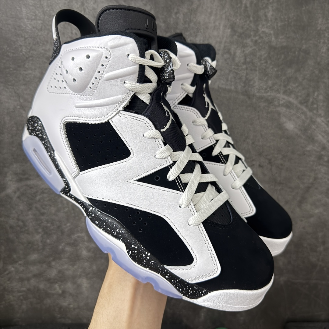 【LS莞顶版本】Air Jordan AJ6 Retro 奥利奥黑白CT8529-108 高端零售裸鞋圈特供批次 SZ原厂全套原楦原纸板冲刀磨具开发 原厂皮料加持 原厂港宝加持定型后跟R度完美 同源原厂电绣 飞翼针数密度立体效果一致 百分百一致原鞋 原厂拉帮工艺 针距密度一致 后跟弧度收口自然不对折 极致一眼正品既视感 进口玻璃冲刀皮料裁剪零毛边 全鞋电脑针车工艺 品控清洁度最高QC检验标准 免检产品 原厂订购鞋盒、鞋标、防尘纸、鞋撑、鞋带 追求极致的原厂味道 尺码：40 40.5 41 42 42.5 43 44 44.5 45 46 47.5 48.5-选品中心