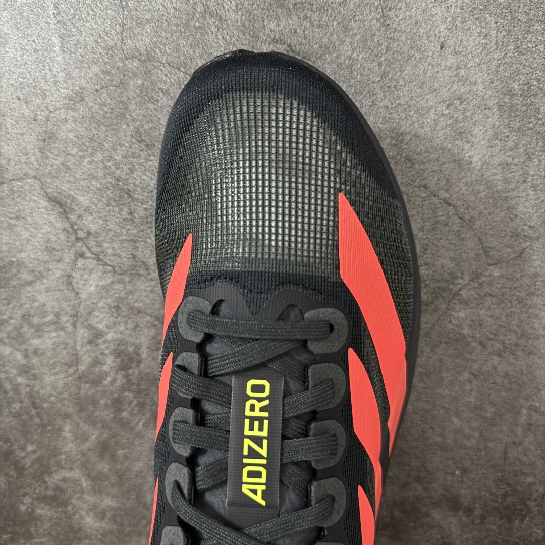 Adidas Adizero EVO SL 马拉松竞速专业跑鞋市场最强版出货原材料 内置碳板原厂网纱潮流