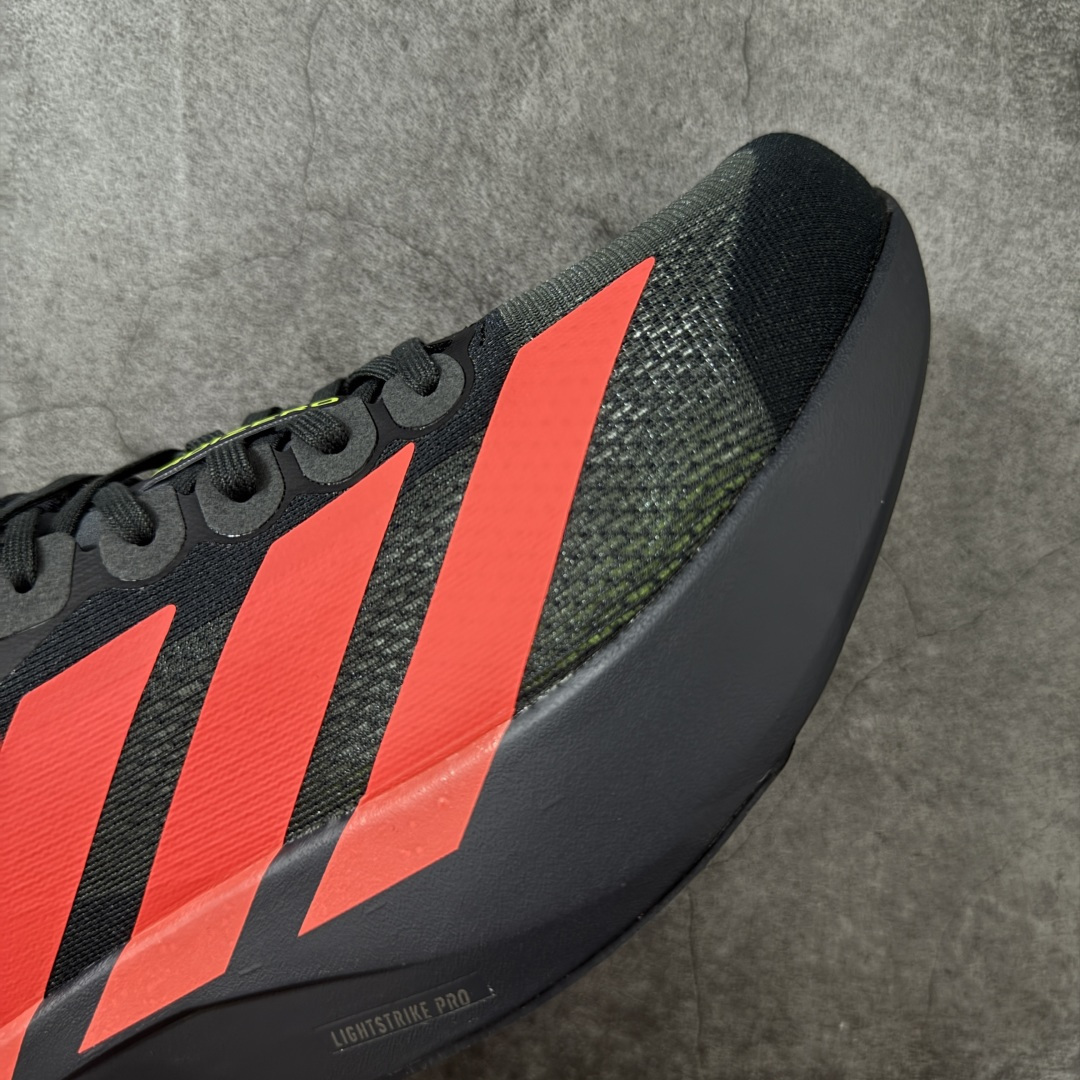 Adidas Adizero EVO SL 马拉松竞速专业跑鞋市场最强版出货原材料 内置碳板原厂网纱潮流