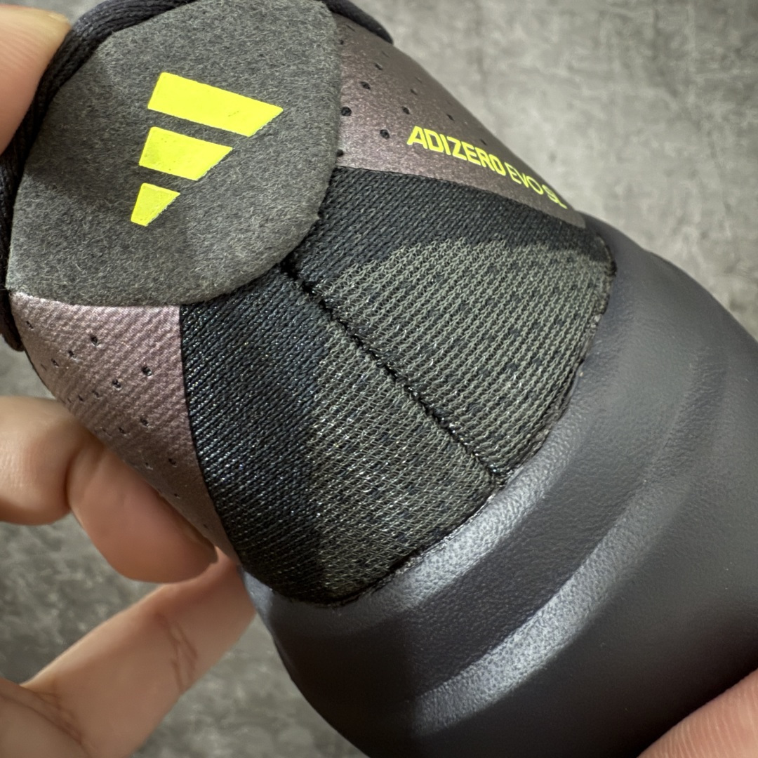 Adidas Adizero EVO SL 马拉松竞速专业跑鞋市场最强版出货原材料 内置碳板原厂网纱潮流
