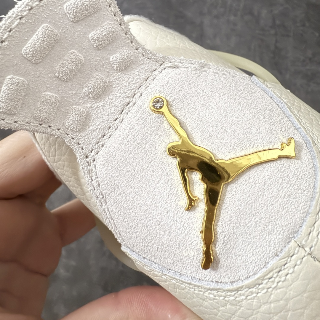 Air Jordan AJ4 Birds of Paradise 乔丹4代天堂鸟米白橙货号：HV0823