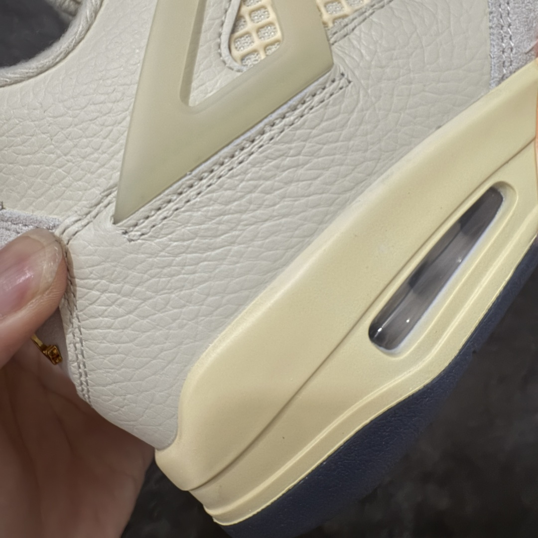Air Jordan AJ4 Birds of Paradise 乔丹4代天堂鸟米白橙货号：HV0823