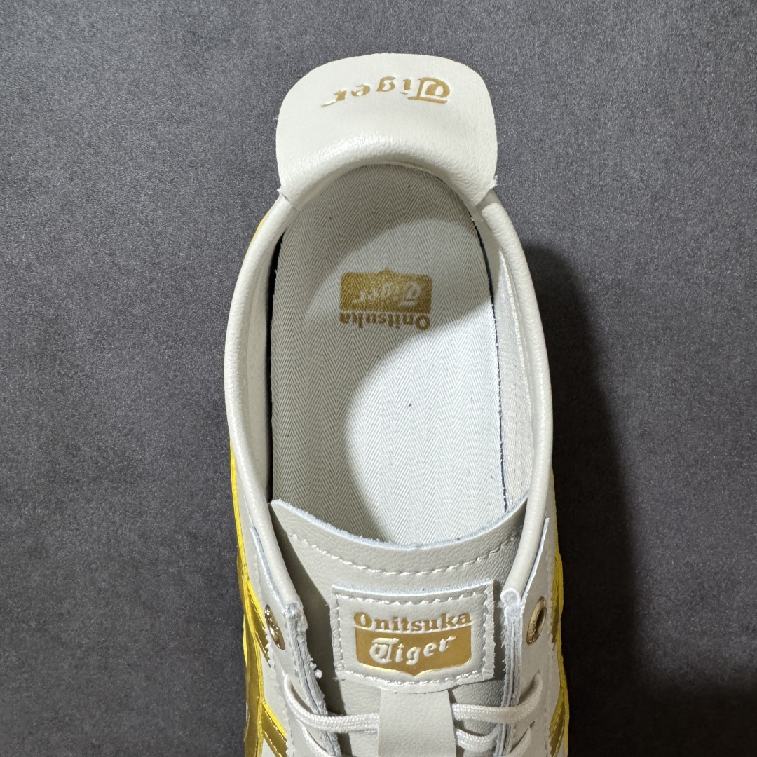 Onitsuka Tiger鬼塚虎 MEXICO 66 牛皮革 复古白金配色百搭 生活休闲鞋 男女同款货