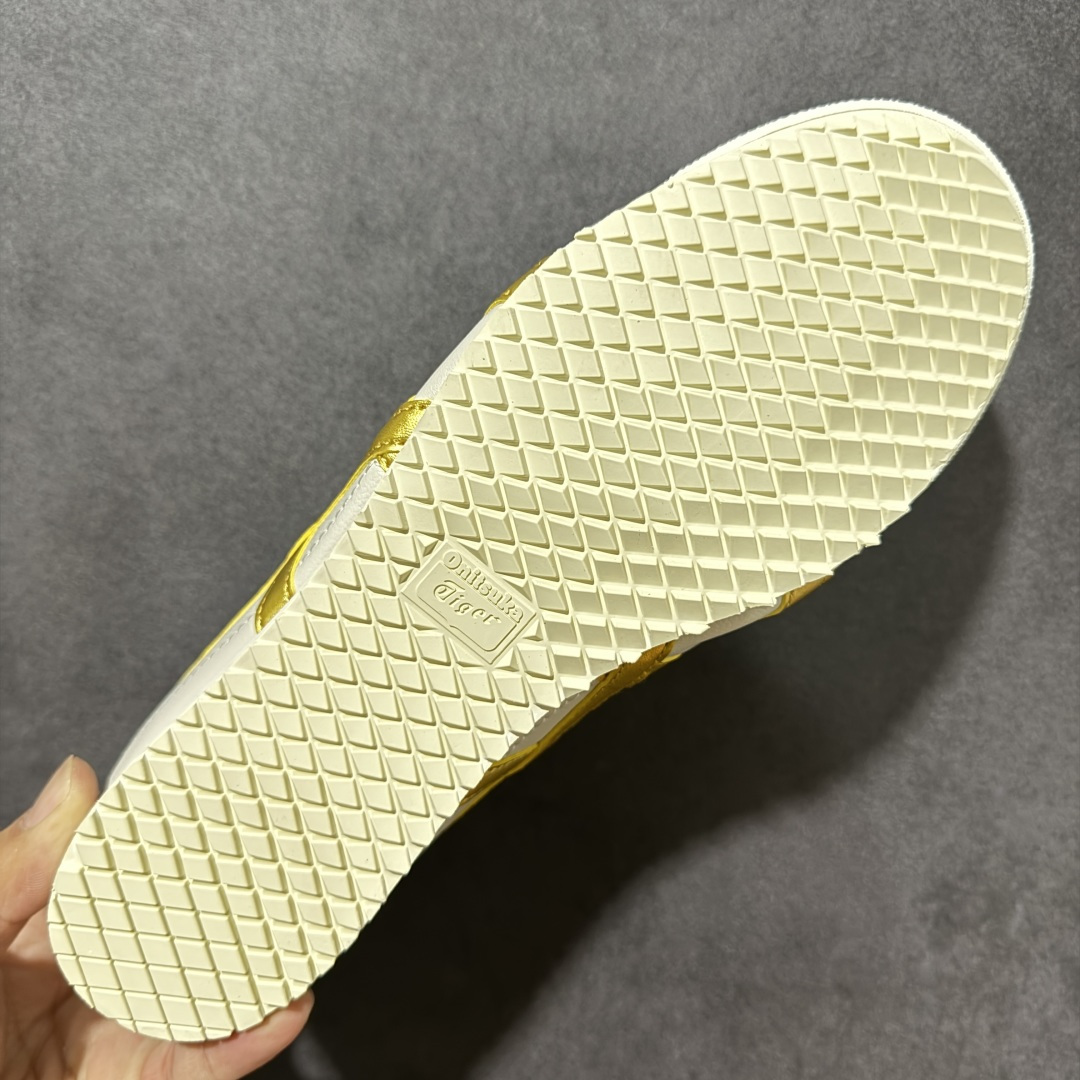 Onitsuka Tiger鬼塚虎 MEXICO 66 牛皮革 复古白金配色百搭 生活休闲鞋 男女同款货