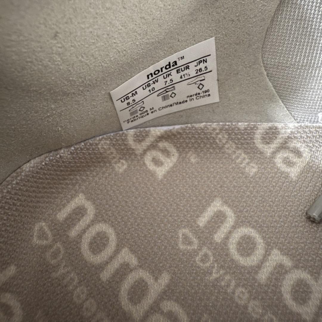 NORDA 005 Dyneema 徒步山地碎石路 越野跑鞋系列！货号：TFO005MLSRSize：3