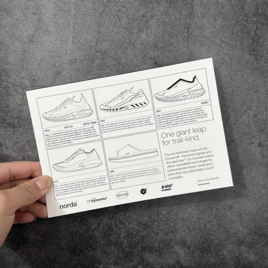 NORDA 005 Dyneema 徒步山地碎石路 越野跑鞋系列！货号：TFO005MLSRSize：3