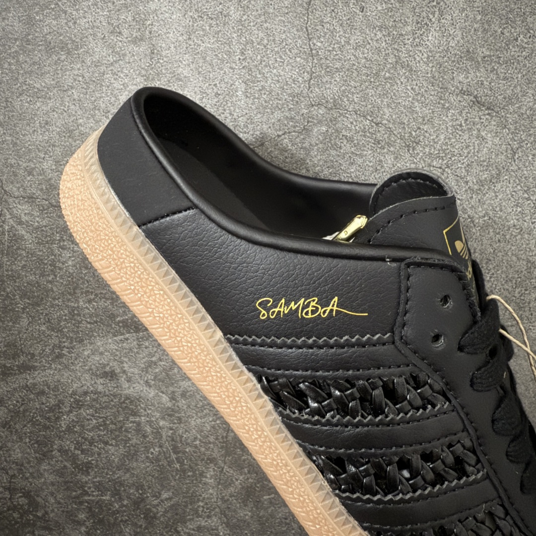 Adidas Originals Samba OG Mule 桑巴舞系列 阿迪达斯 三叶草 低帮休闲拖鞋