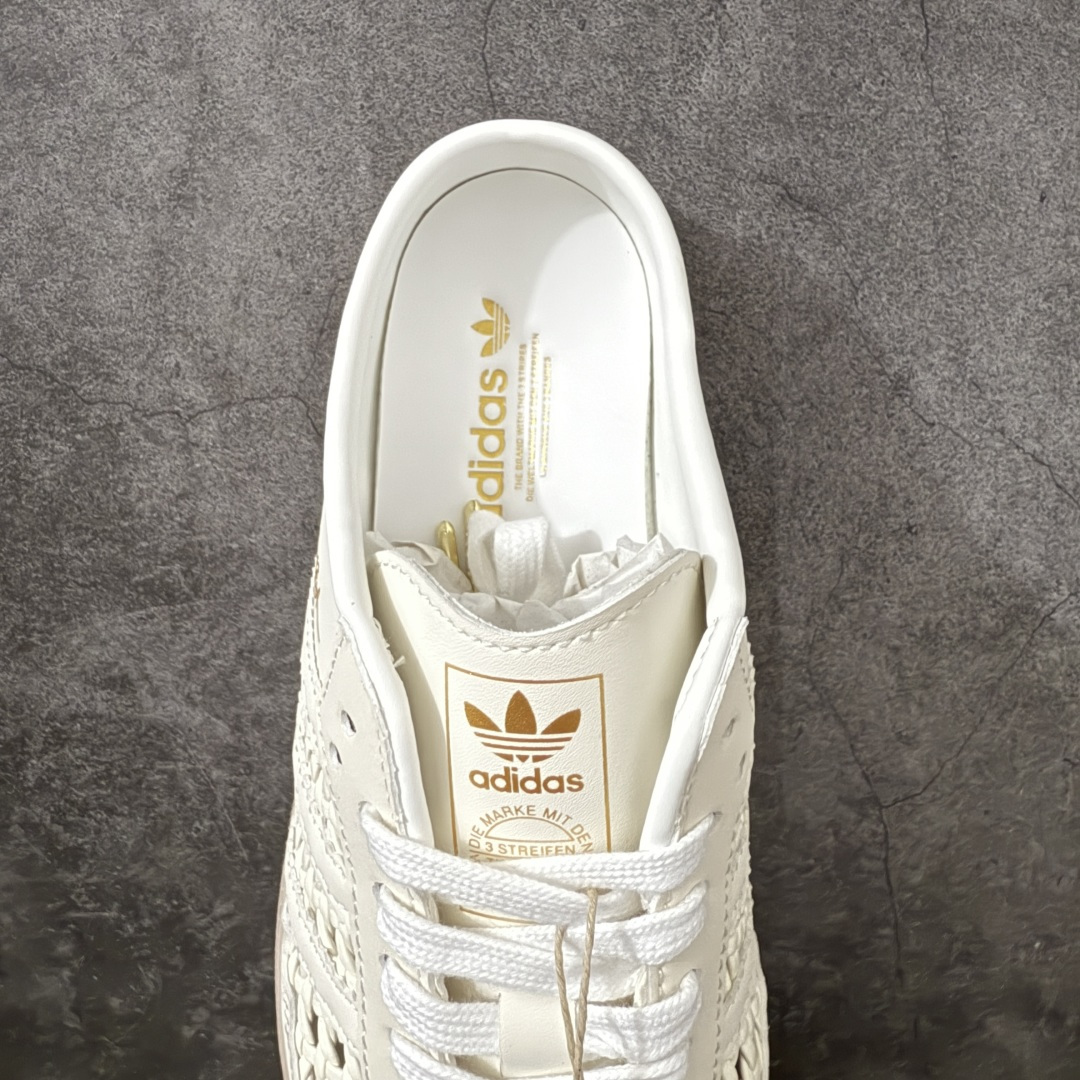 Adidas Originals Samba OG Mule 桑巴舞系列 阿迪达斯 三叶草 低帮休闲拖鞋