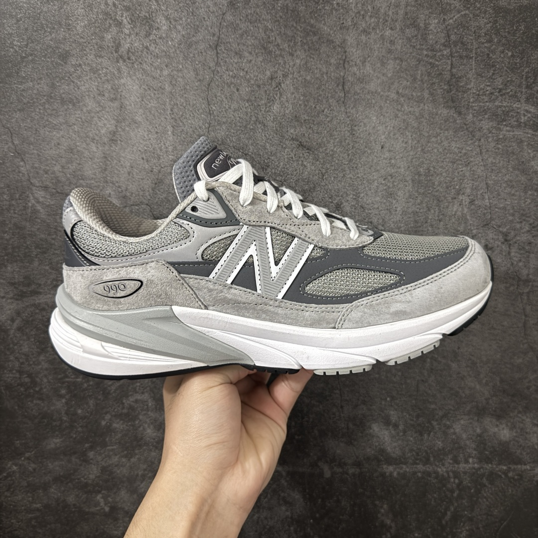 【纯原M版】新百伦New Balance Made in USA M990V6 NB990v6六代系列美产血统经典复古百搭老爹风休闲运动跑步鞋 元祖灰 M990GL6 男女鞋半码制 耗时3个月开发 原装档案原数据纸版楦型 采用台产进口丝光无色差校准(正确色卡!!) 猪巴革拼接原装透气网眼织物鞋面材质 正确开发4层组合底模精密开发 中底三种材料构成,分别是：REVlite悦轻中底、TPU发泡材料以及N2氮气注入 尺码：36 37 37.5 38 38.5 39.5 40 40.5 41.5 42 42.5 43 44 44.5 45 46.5 47-选品中心