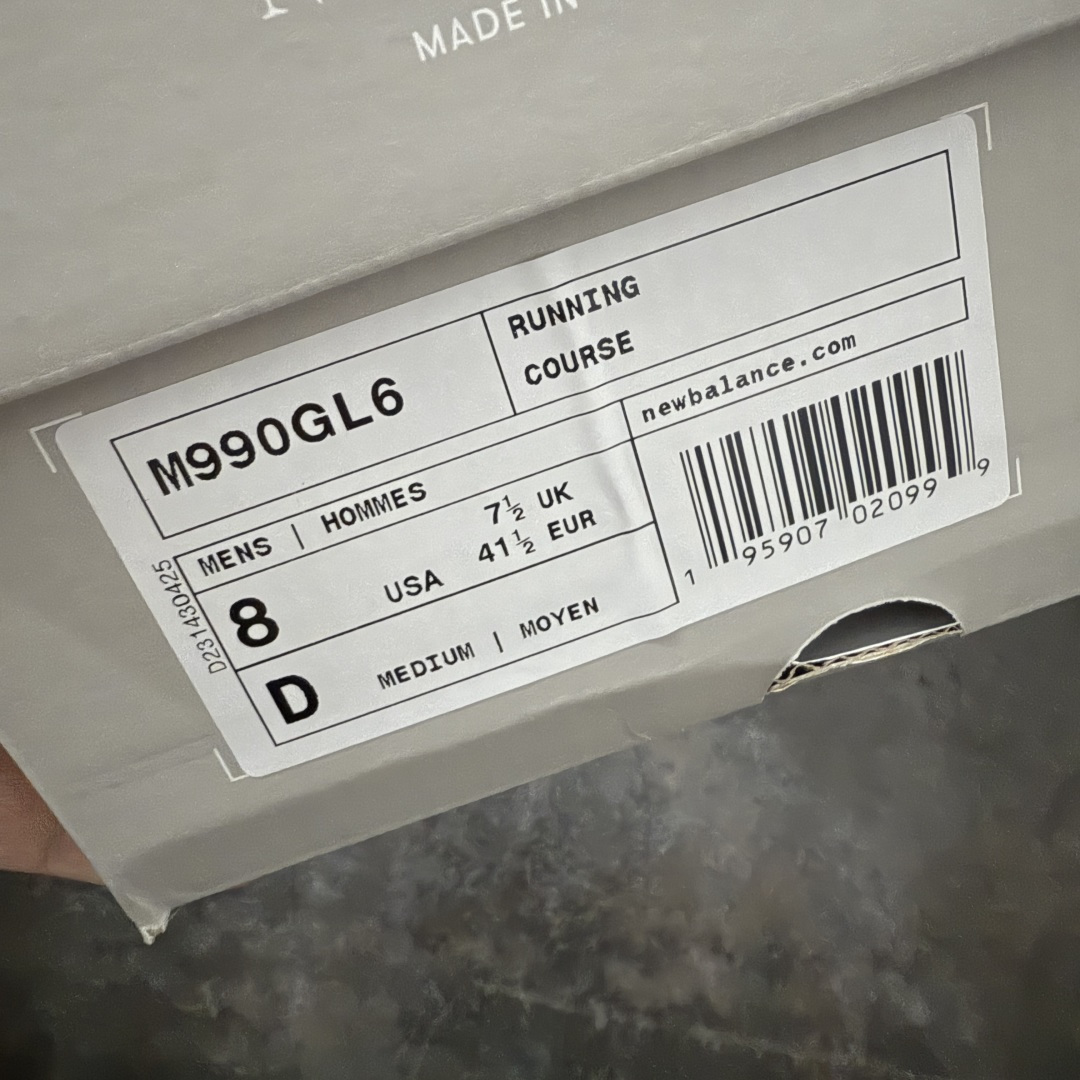 新百伦New Balance Made in USA M990V6NB990v6六代系列美产血统经典复古