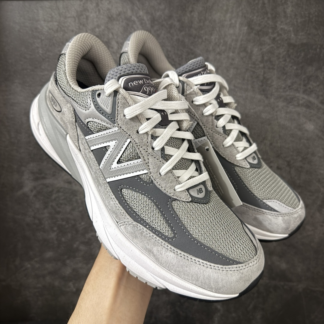 【纯原M版】新百伦New Balance Made in USA M990V6 NB990v6六代系列美产血统经典复古百搭老爹风休闲运动跑步鞋 元祖灰 M990GL6 男女鞋半码制 耗时3个月开发 原装档案原数据纸版楦型 采用台产进口丝光无色差校准(正确色卡!!) 猪巴革拼接原装透气网眼织物鞋面材质 正确开发4层组合底模精密开发 中底三种材料构成,分别是：REVlite悦轻中底、TPU发泡材料以及N2氮气注入 尺码：36 37 37.5 38 38.5 39.5 40 40.5 41.5 42 42.5 43 44 44.5 45 46.5 47-选品中心