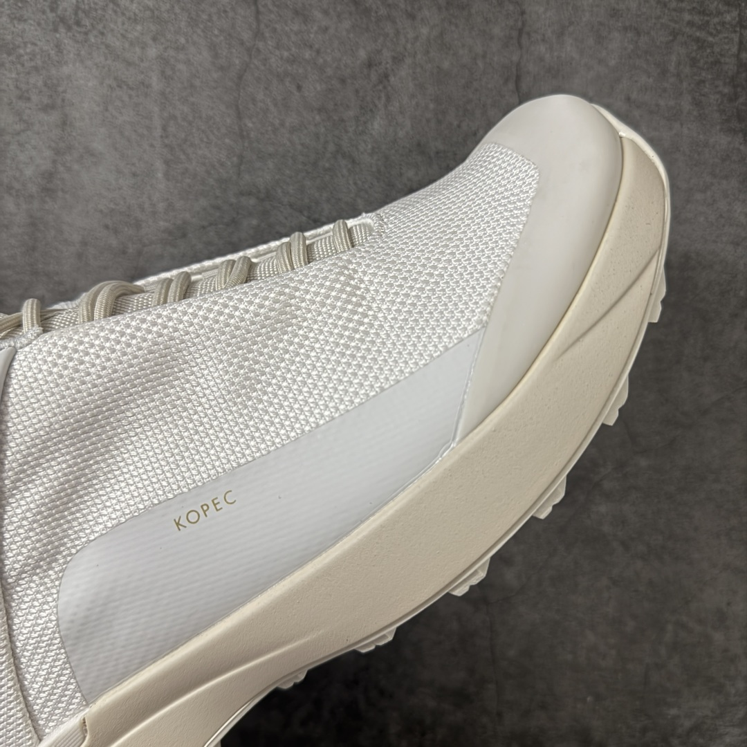 始祖鸟ArcTeryx Kopec GTX M 覆盖透气男越野跑鞋 灰标刺绣白色正确后跟刺绣 完美细节版