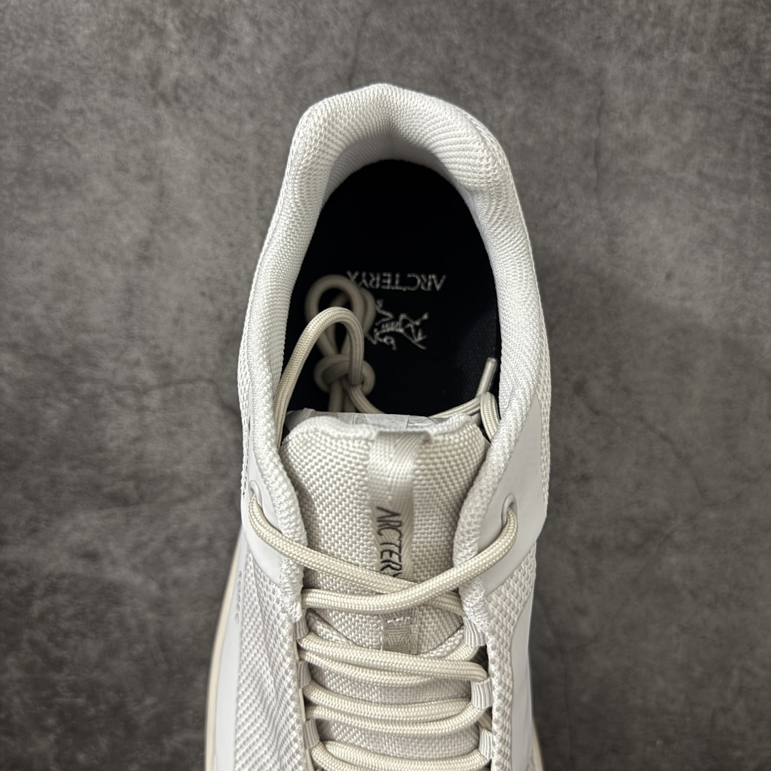 始祖鸟ArcTeryx Kopec GTX M 覆盖透气男越野跑鞋 灰标刺绣白色正确后跟刺绣 完美细节版