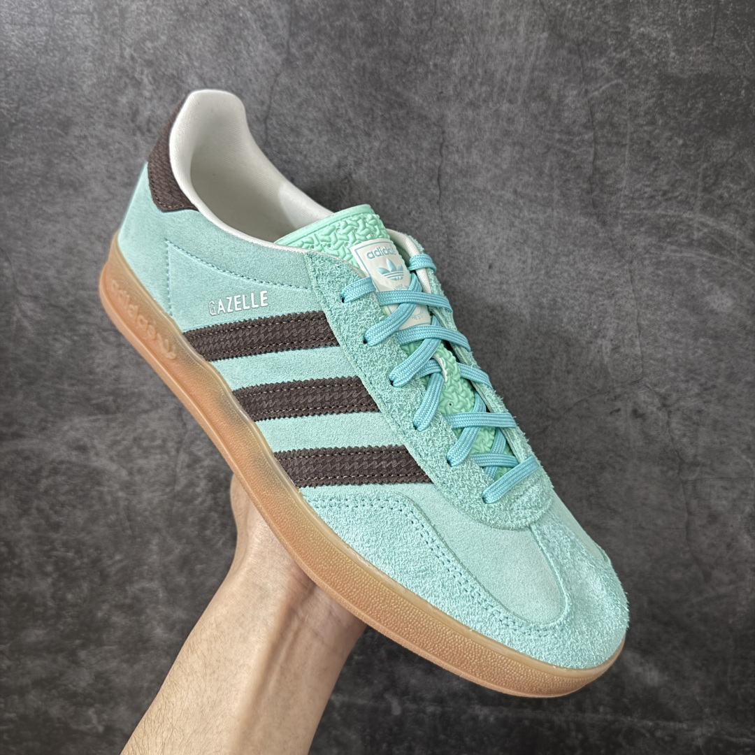 Adidas Originals Gazelle Indoor 防滑低帮T头德训鞋 GZ复古系列 KZ6