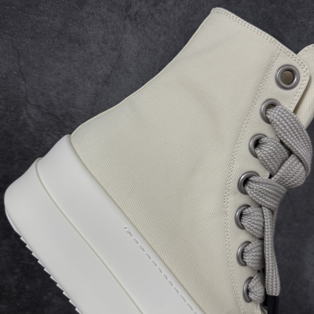 帆布大匡威RO / Rick Owens DRKSHDW 瑞克·欧文斯 大匡威/高帮厚底/ 水洗牛仔帆布
