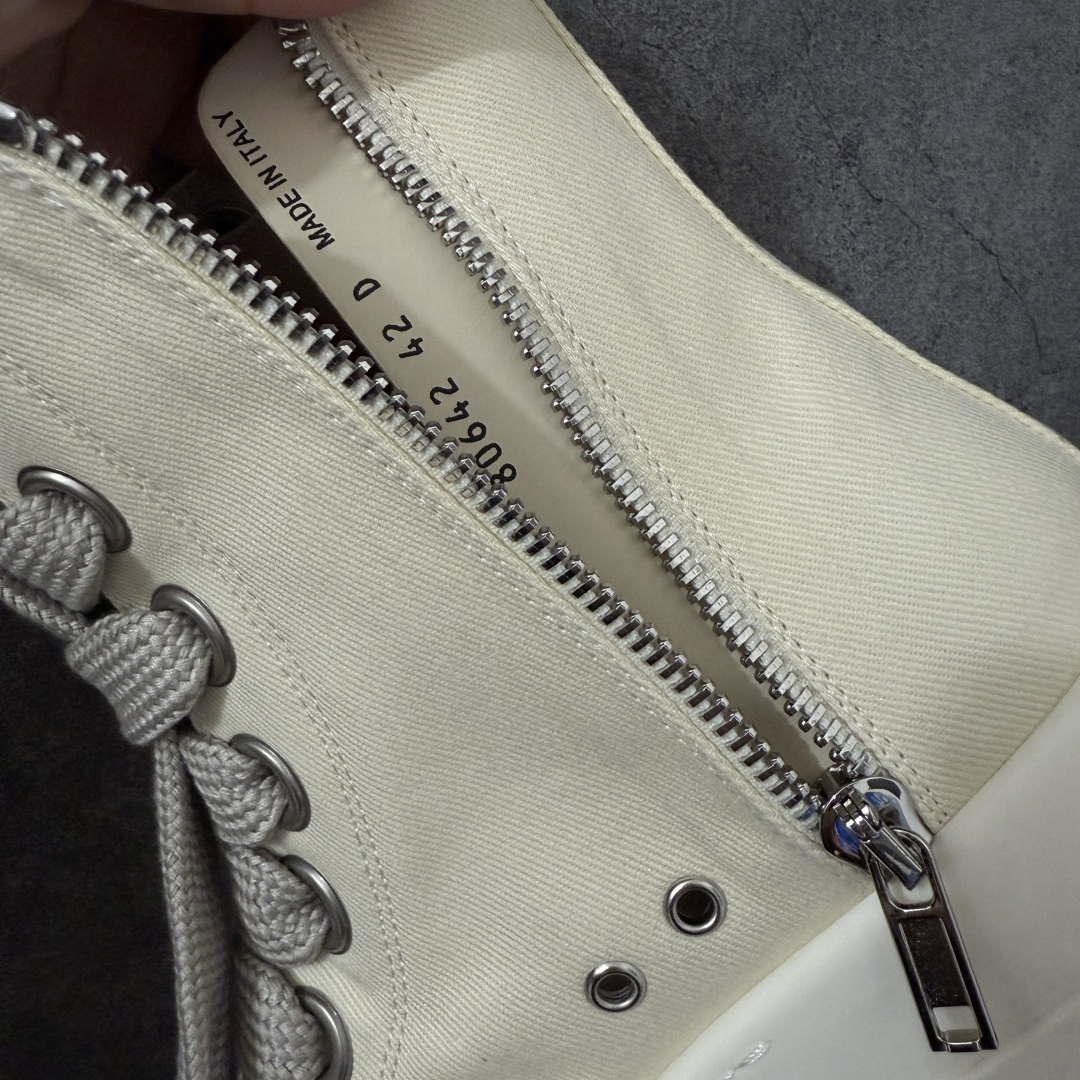 帆布大匡威RO / Rick Owens DRKSHDW 瑞克·欧文斯 大匡威/高帮厚底/ 水洗牛仔帆布